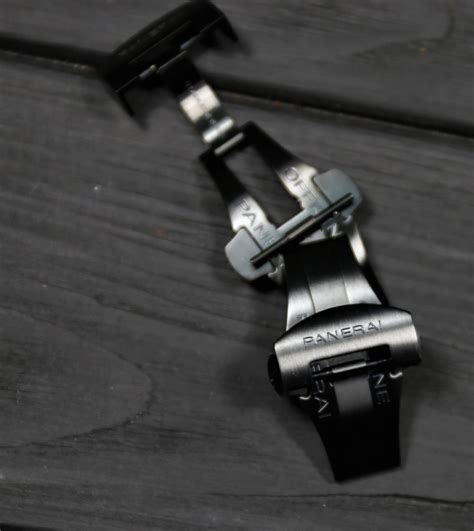 panerai buckle double screwed|panerai buckle 22mm.